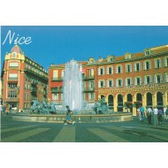 Nice - Place Masséna la Fontaine du Soleil 